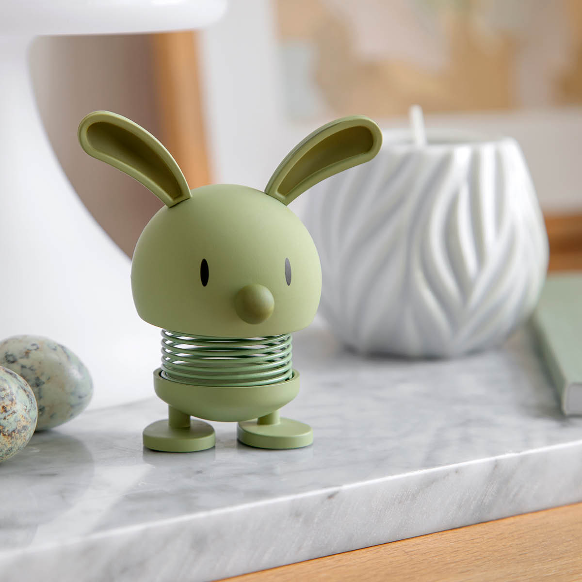 Hoptimisten Bunny Soft kanin S oliven