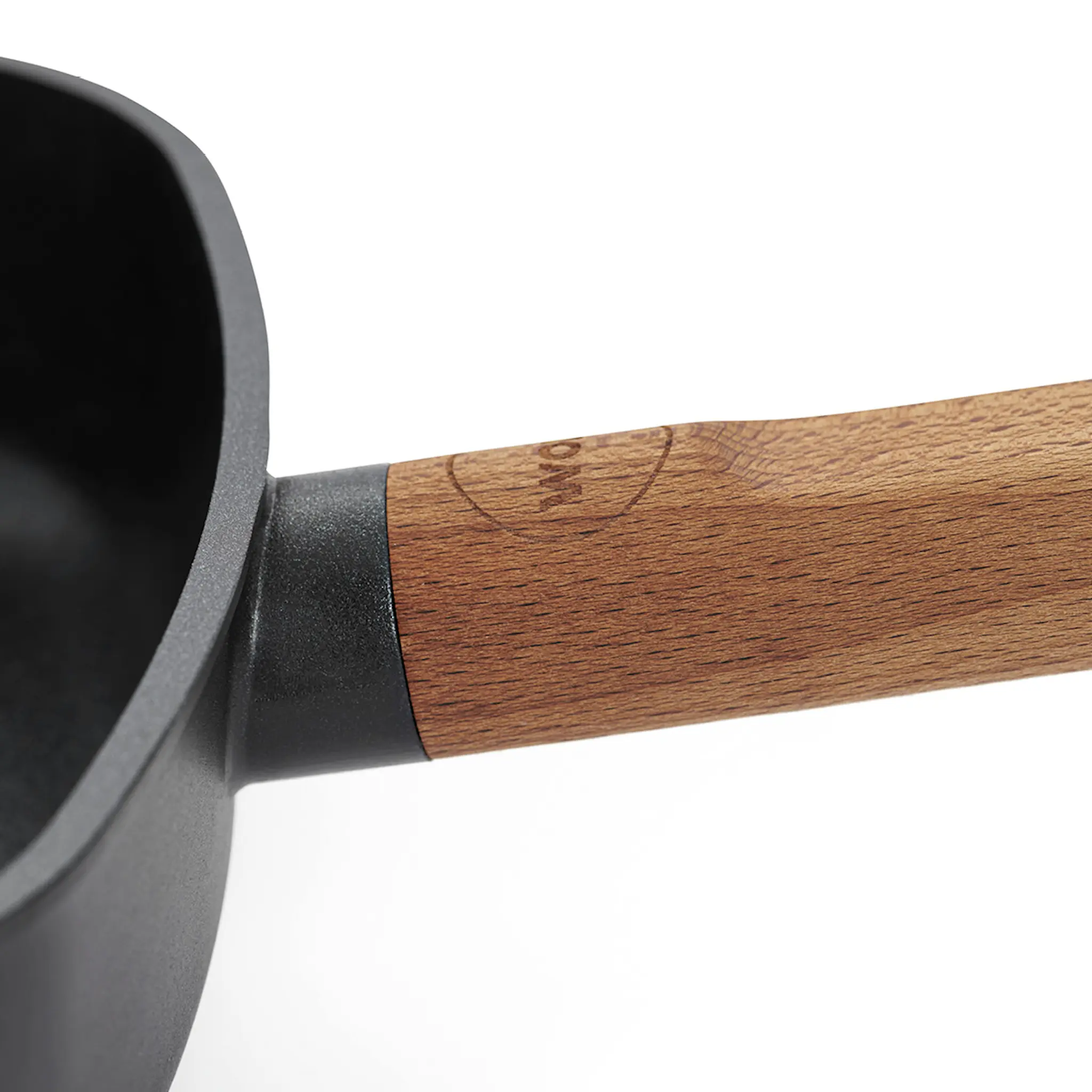 Woll ECO Logic QXR stekpanna 28 cm trähandtag fyrkantig