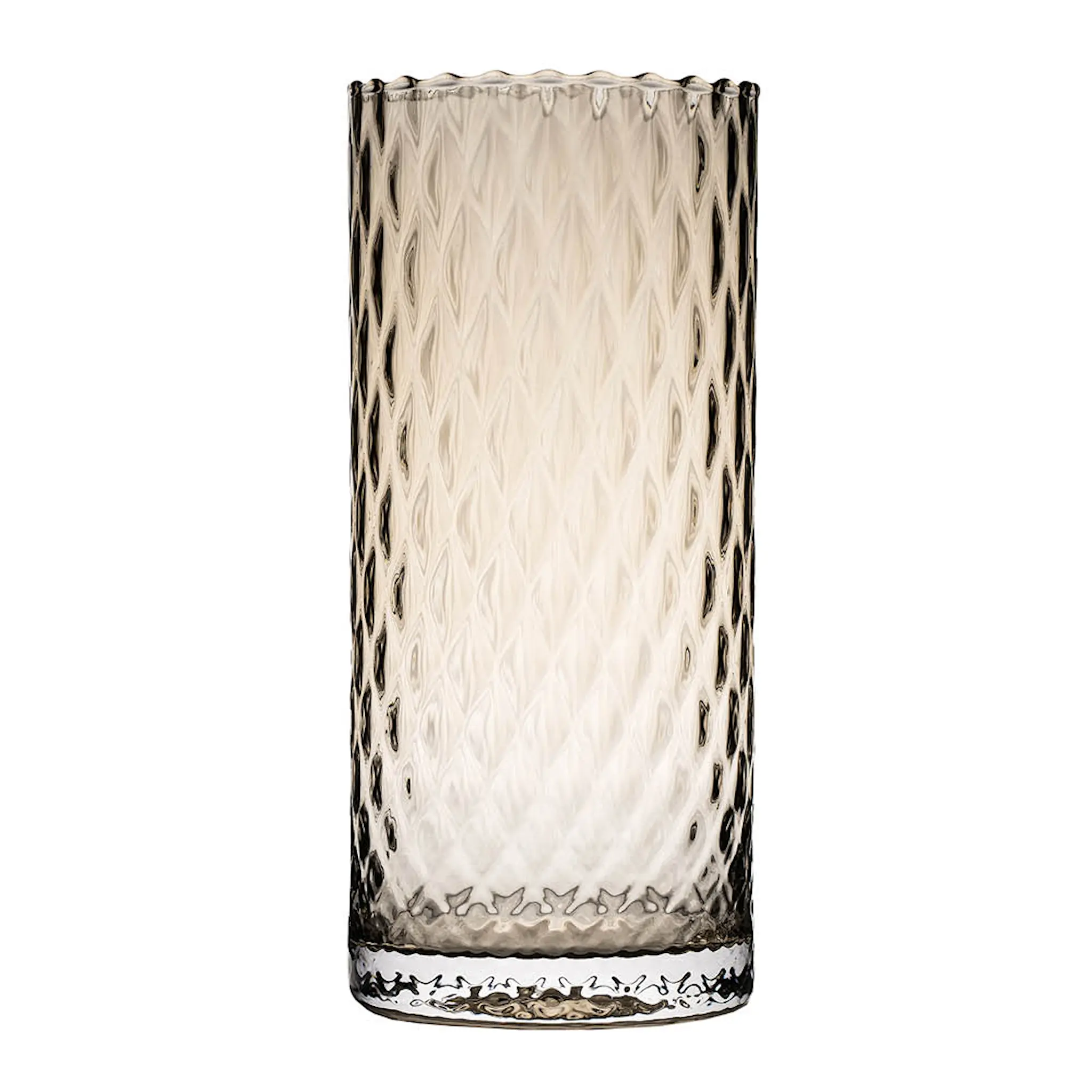 Magnor Harlekin vase 28 cm lys topas