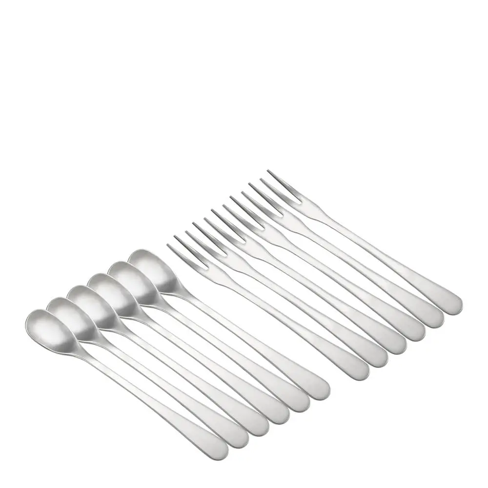 Classic tapas-sett 12 cm 12 stk stål