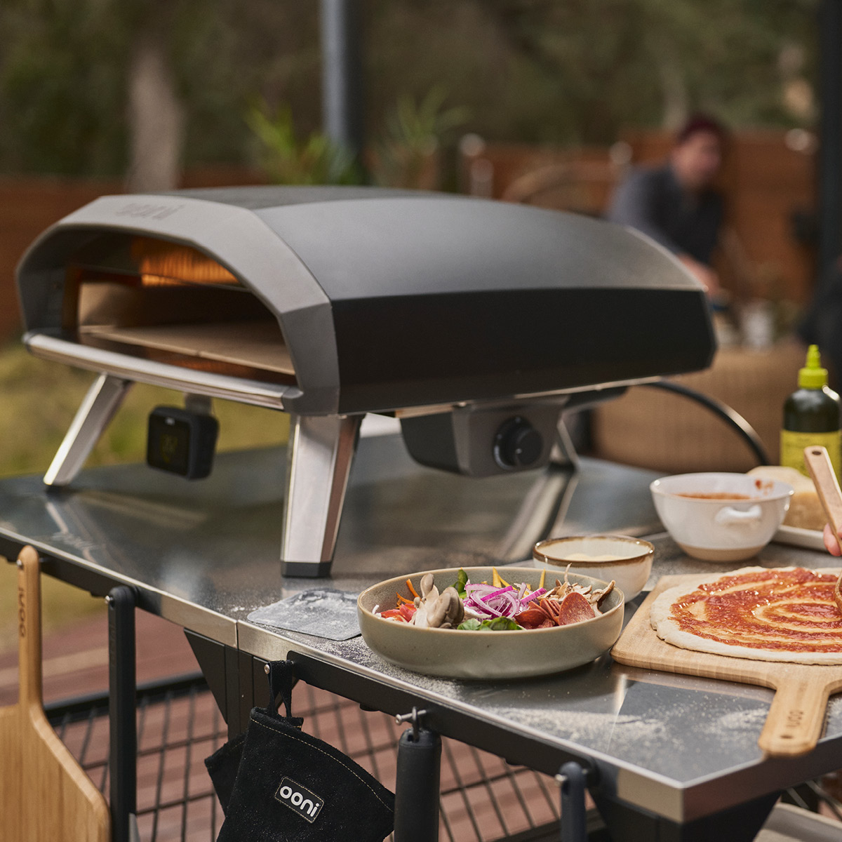 Ooni Koda 2 Pro pizzaovn gass (EU propan) svart