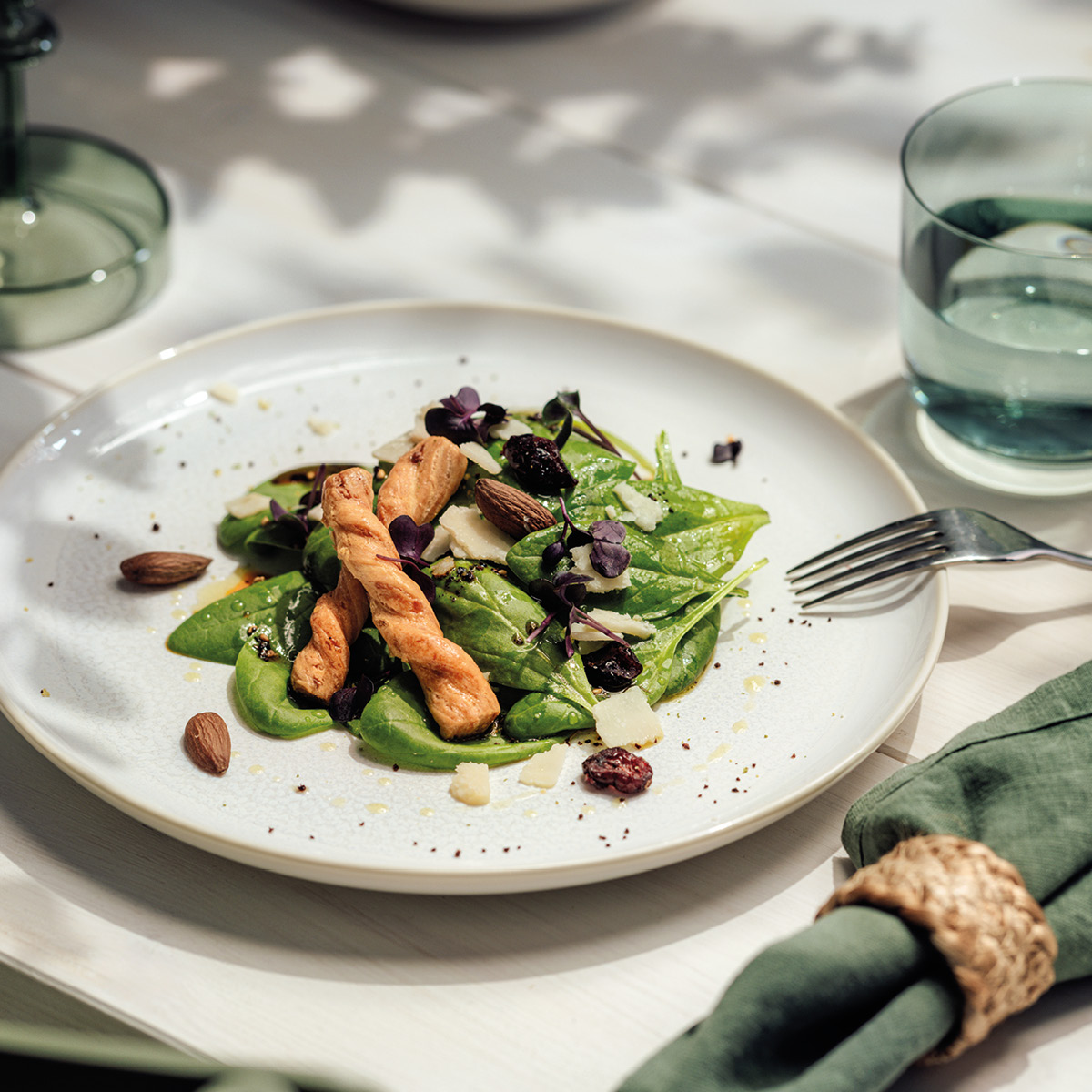 Villeroy & Boch Crafted Cotton tallerken 26 cm hvit