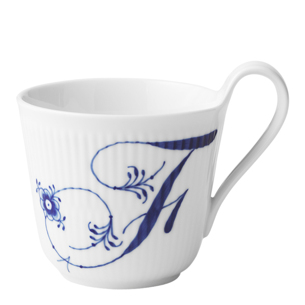 Royal Copenhagen Blue Fluted Alphabet Muki 33 cl C