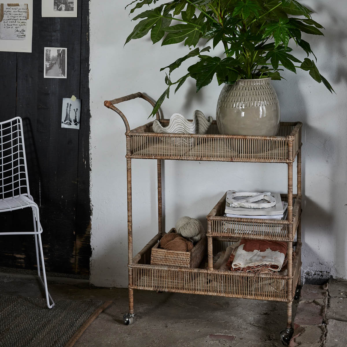 Lene Bjerre Norah förvaringslåda 13x16 cm natur