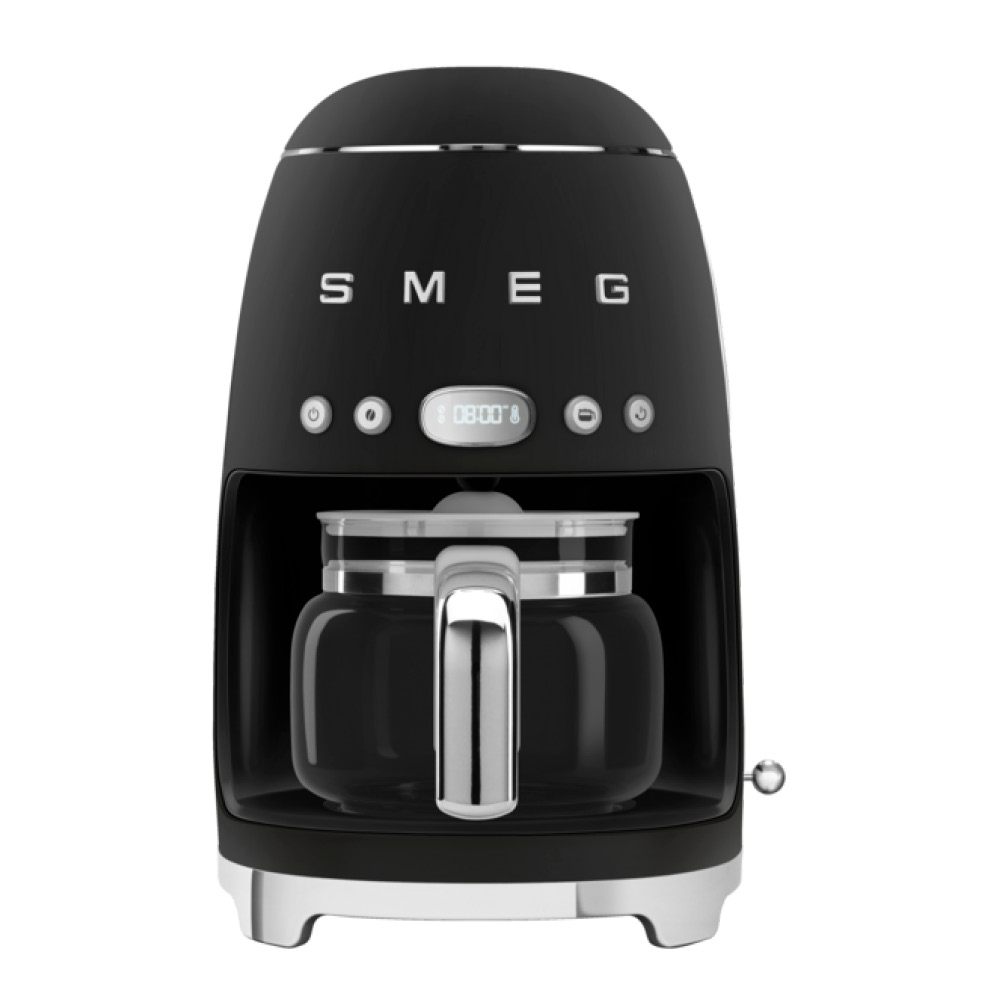 Smeg - Smeg Kahvinkeitin 1,4 L DCF02 Mattamusta