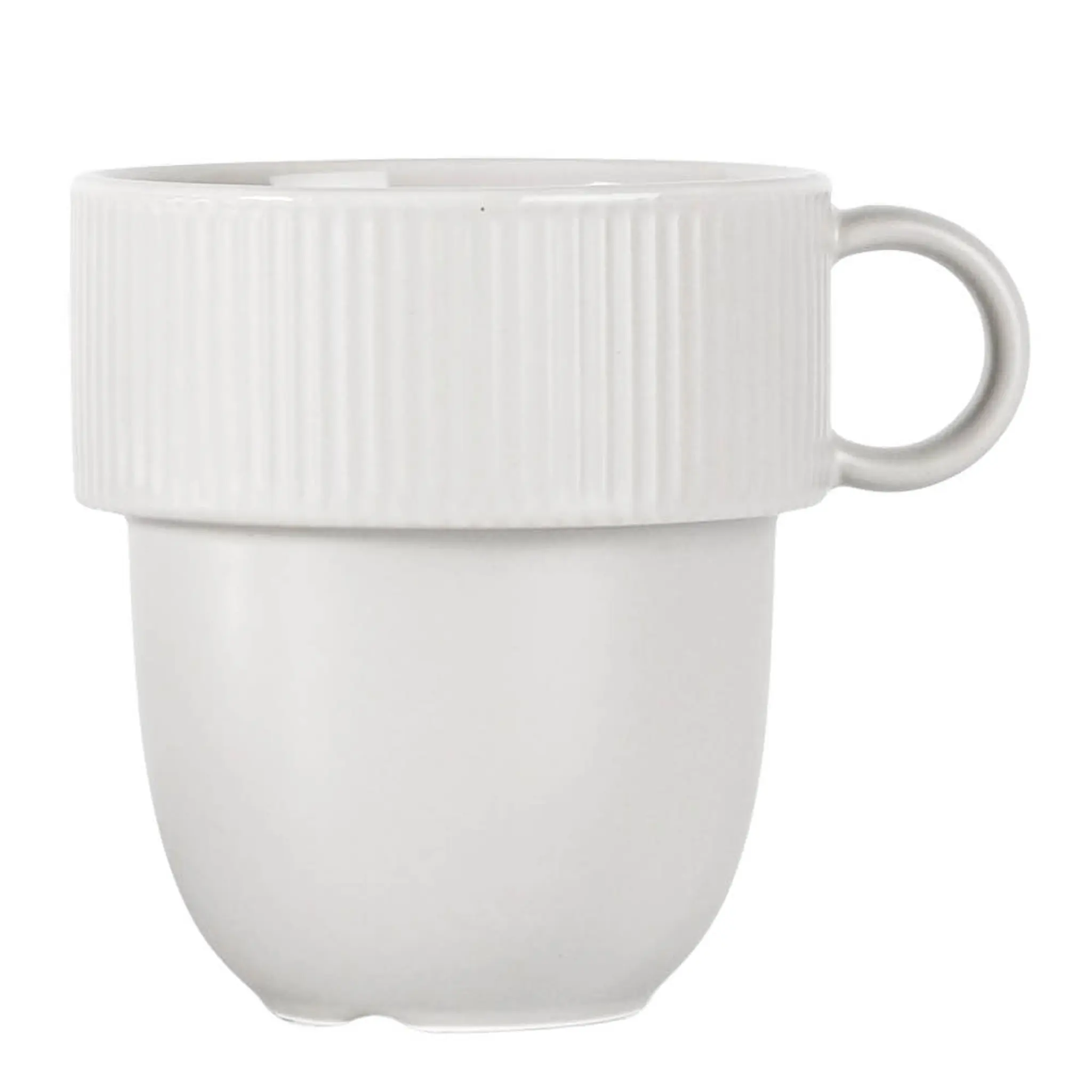 Sagaform Inka tekopp 37,5 cl hvit