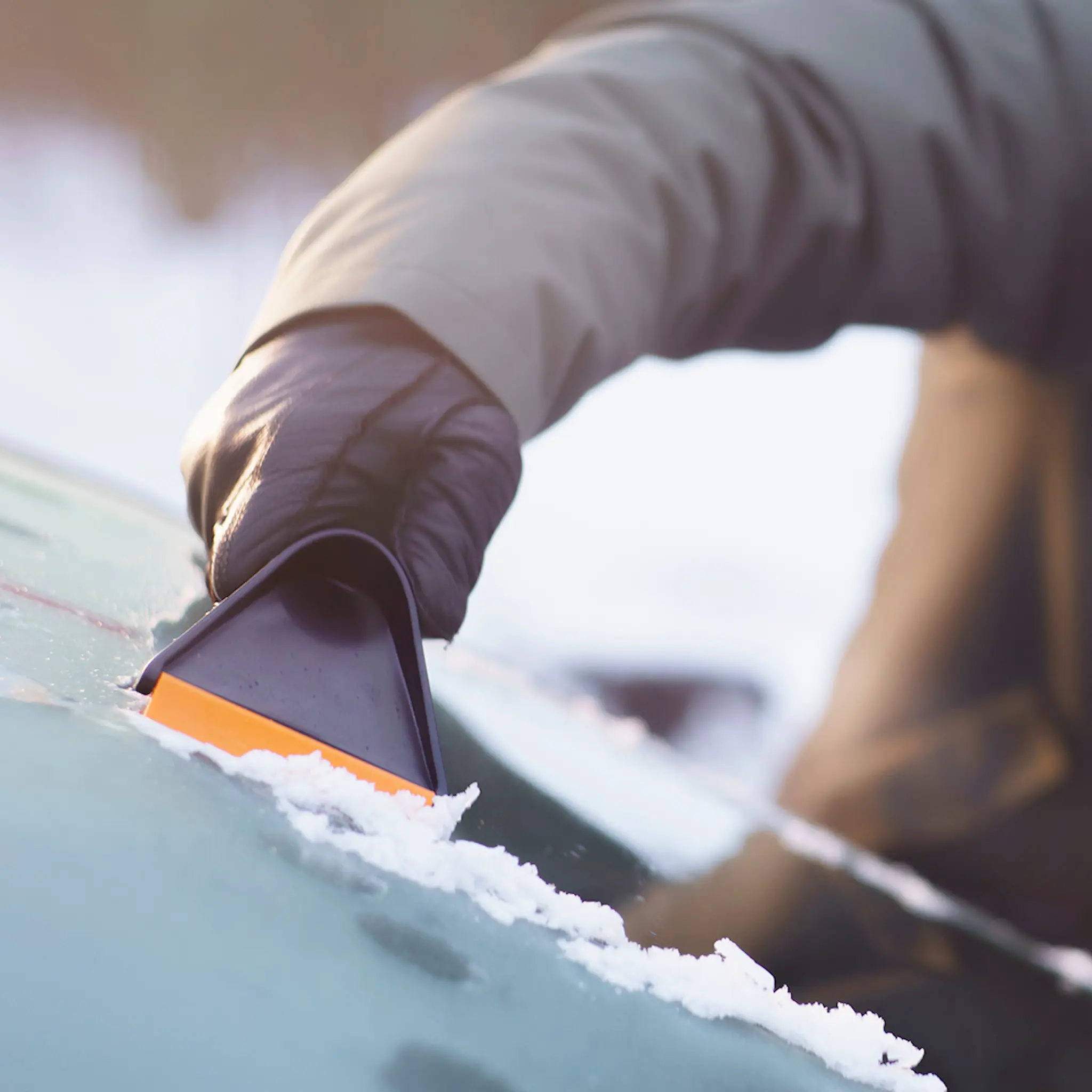 Fiskars Solid™ Jääraappa 22 cm Musta