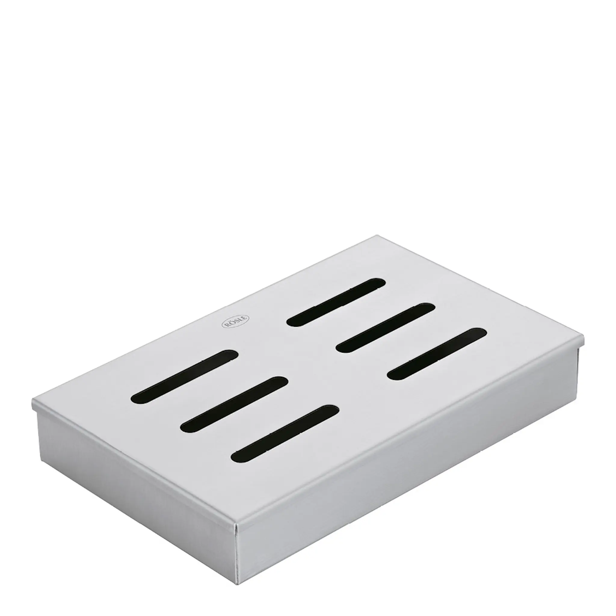 Rösle Röklåda med lock 21,5x13,5 cm Stål