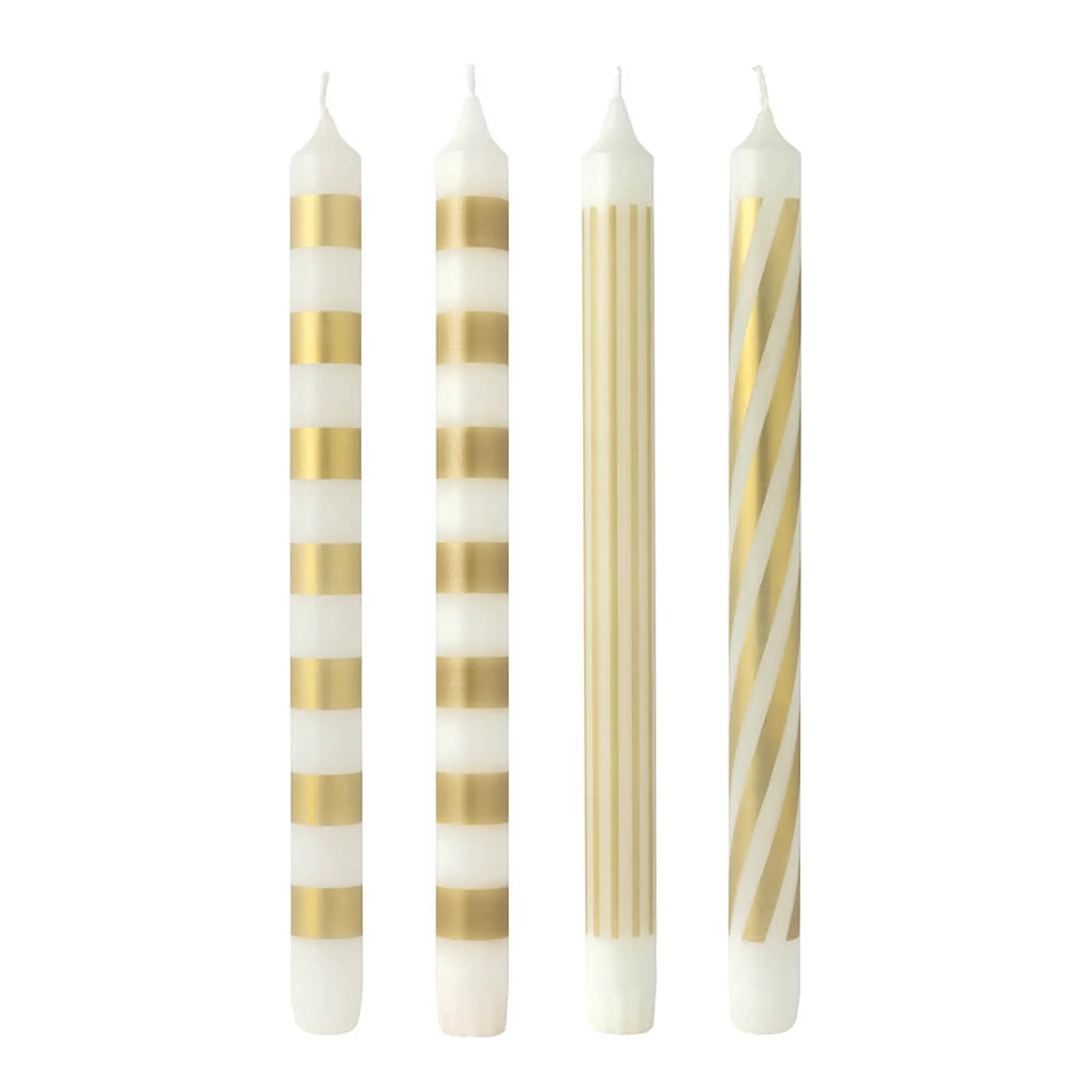 Villeroy & Boch Christmas Chic kronljus 25 cm 4-pack vit/guld