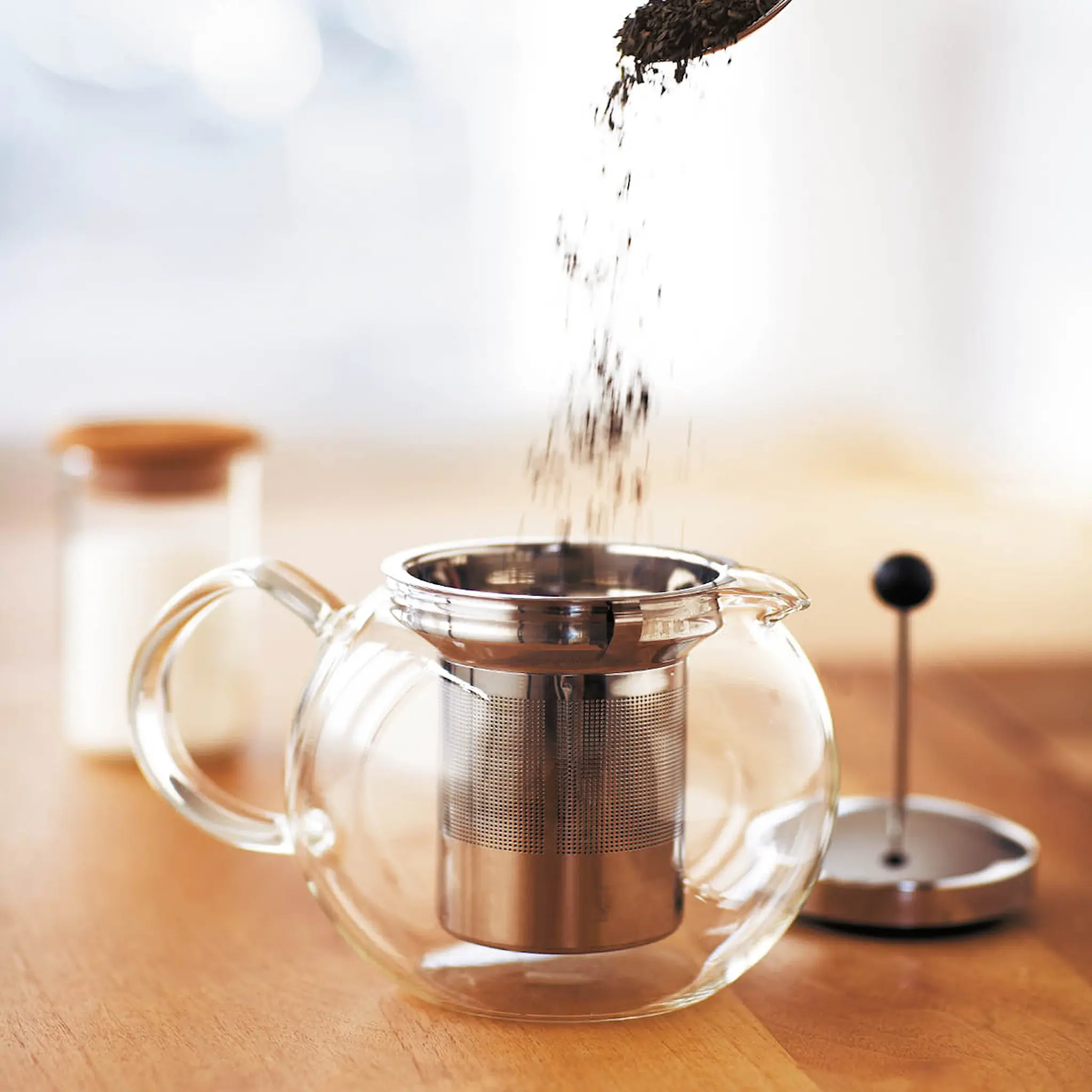 Bodum Assam tekanna / tepress 0,5 L krom