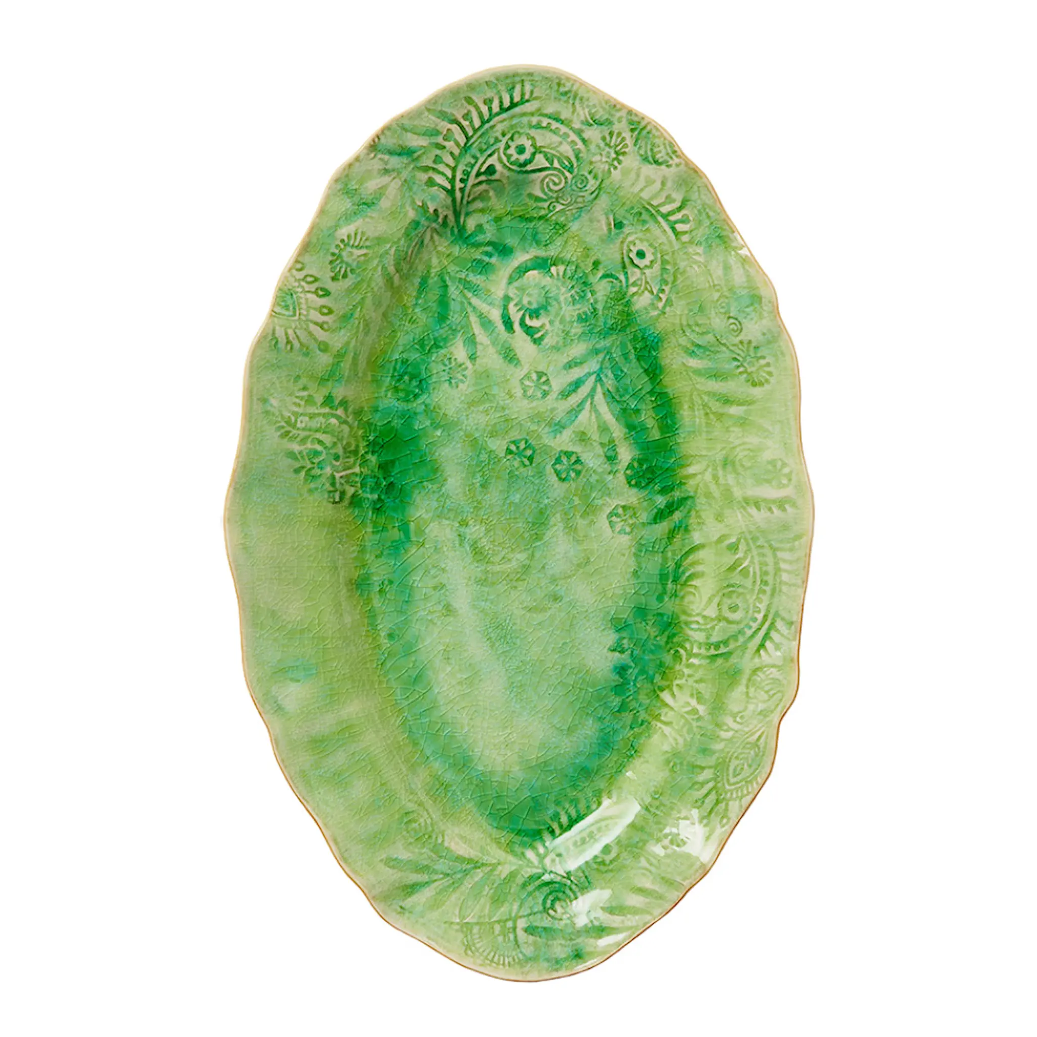 Sthål Arabesque Serveringsfat oval 40x25 cm Seaweed
