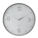 Finesse Large nXt väggklocka 51 cm krom/grå