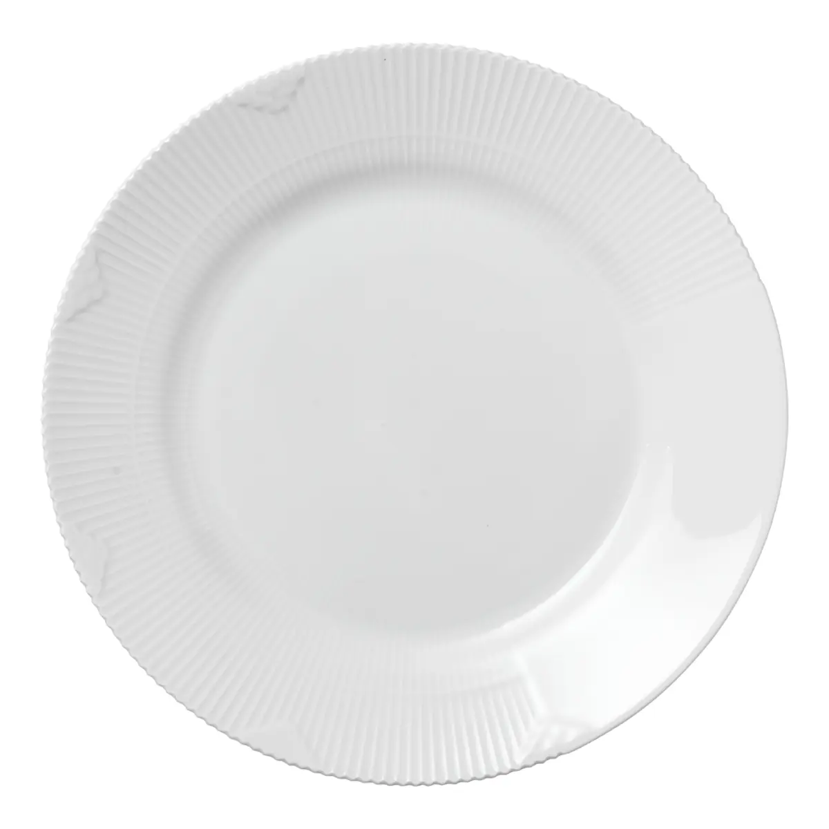 Royal Copenhagen White Elements Tallrik flat 26 cm