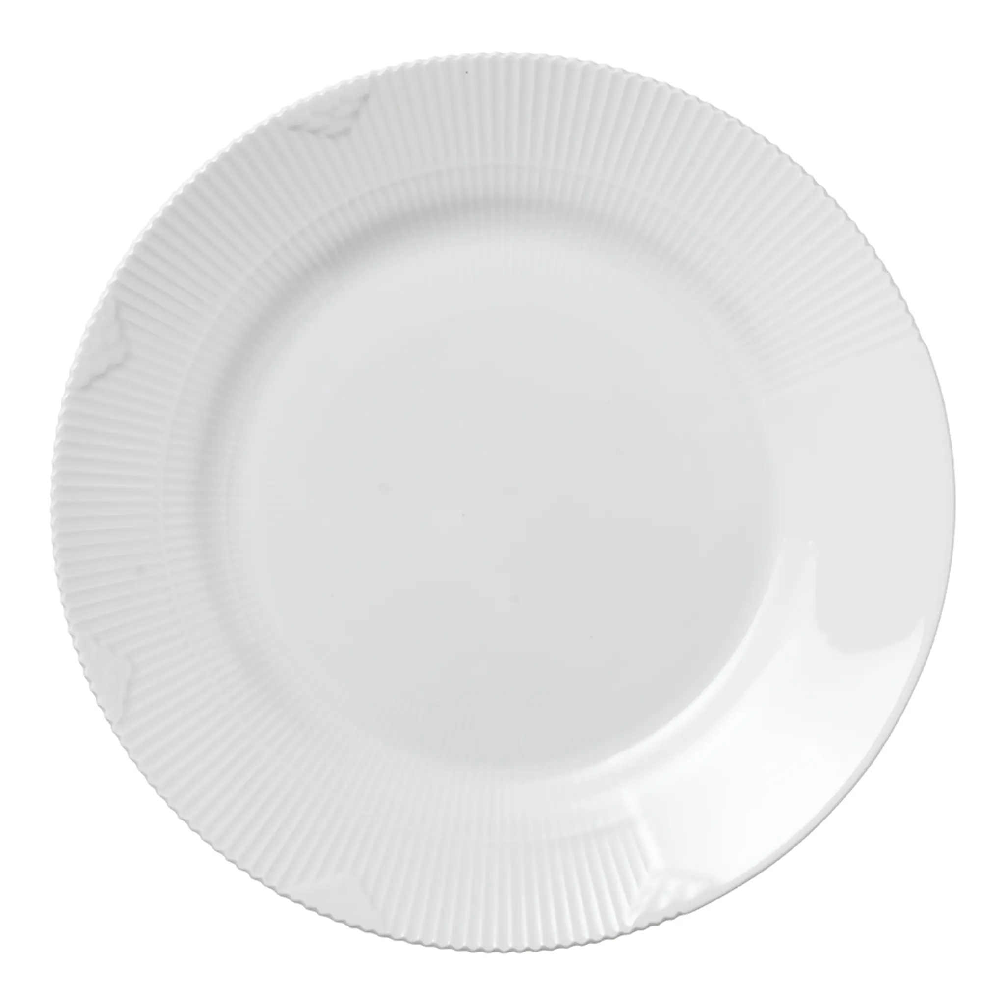 Royal Copenhagen White Elements Tallrik flat 26 cm