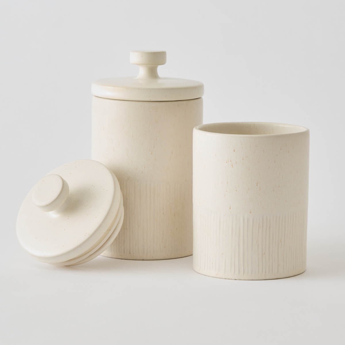 Tell Me More Palermo förvaringsburk small 18 cm cream