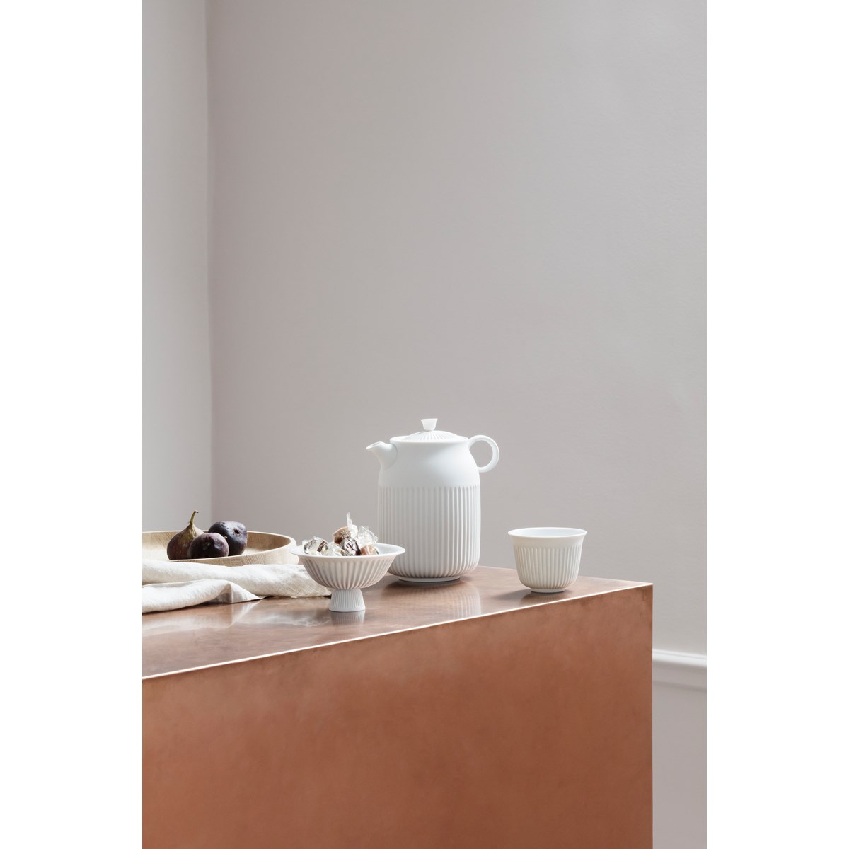 Lyngby Porcelæn Tsè Tekanna 1,2L Vit