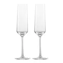Pure Champagneglas 21 cl 2-pack Klar