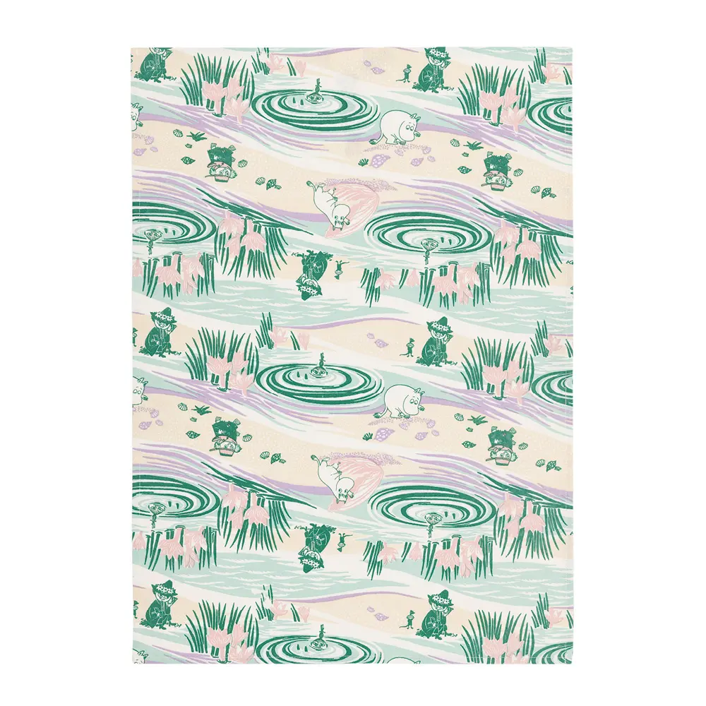 Muumi Keittiöpyyhe 50x70 cm Rantapäivä