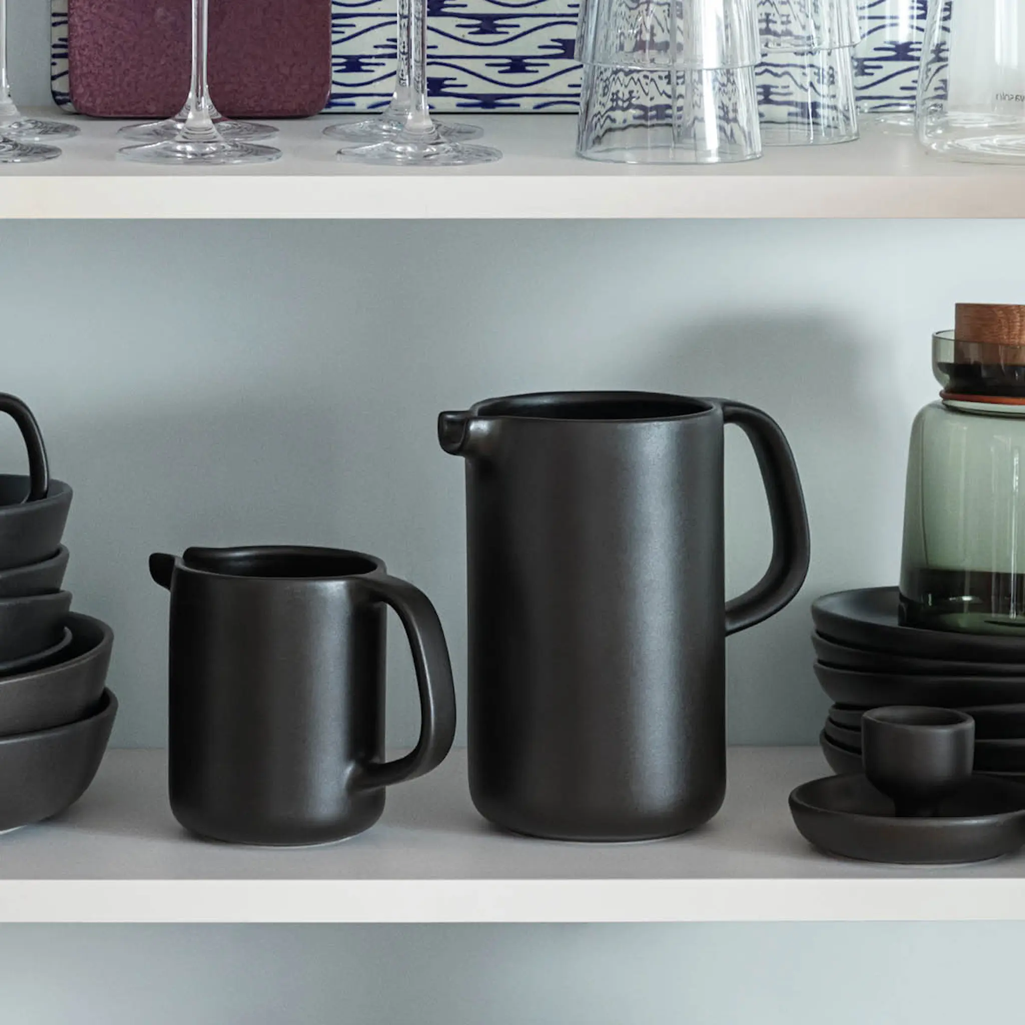 Eva Solo Nordic Kitchen Cylinder Kannu 1 L Musta