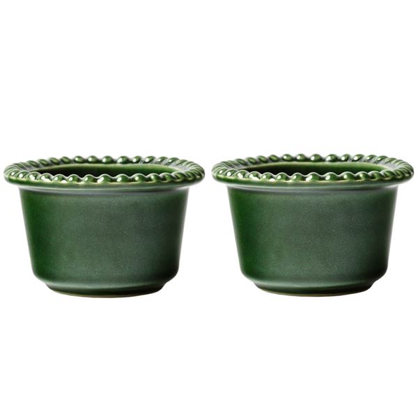PotteryJo Daria Kulho 12 cm 2 kpl Moss