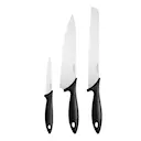 Essential Knivset 3 delar Svart