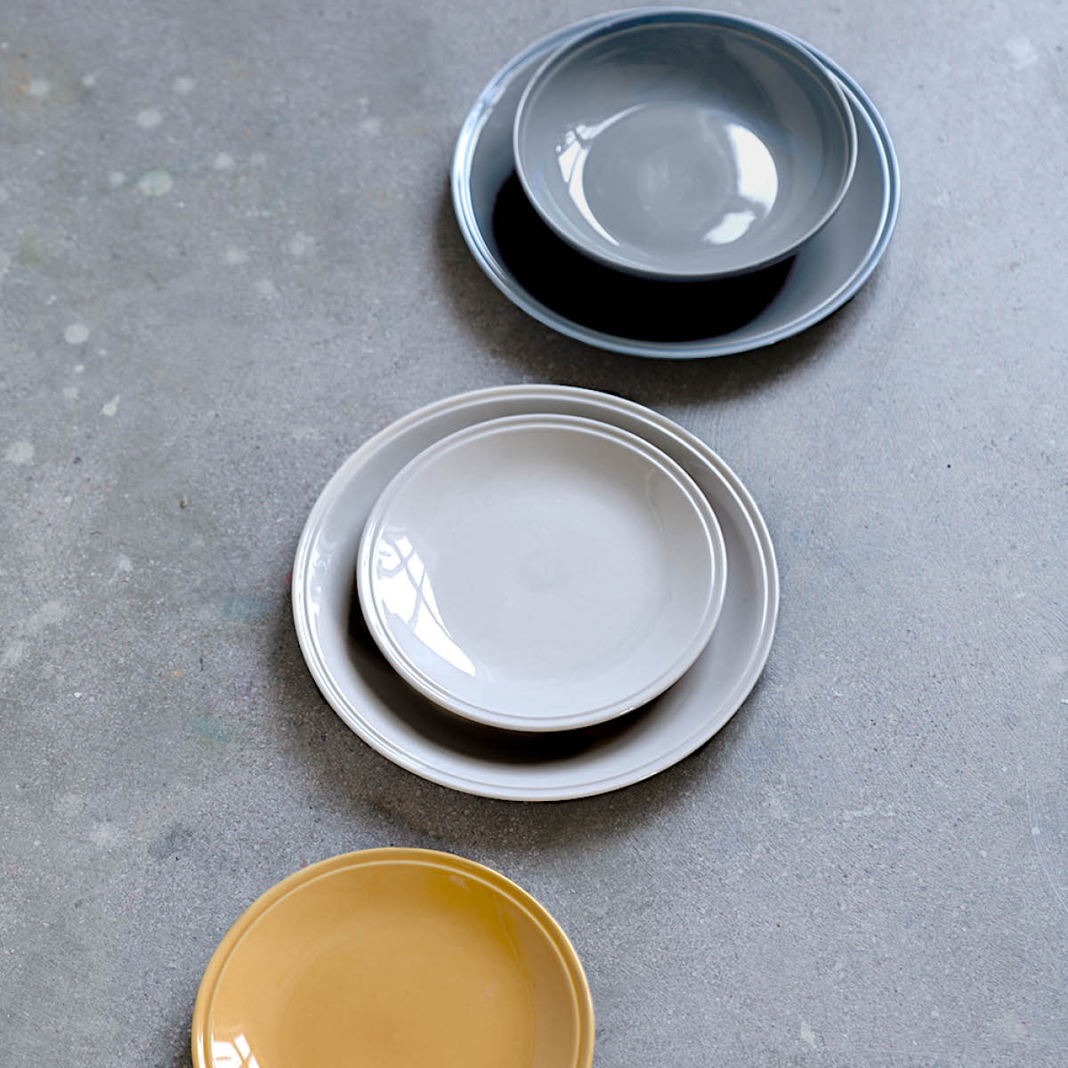 Rörstrand Höganäs Keramik tallerken 25 cm sand