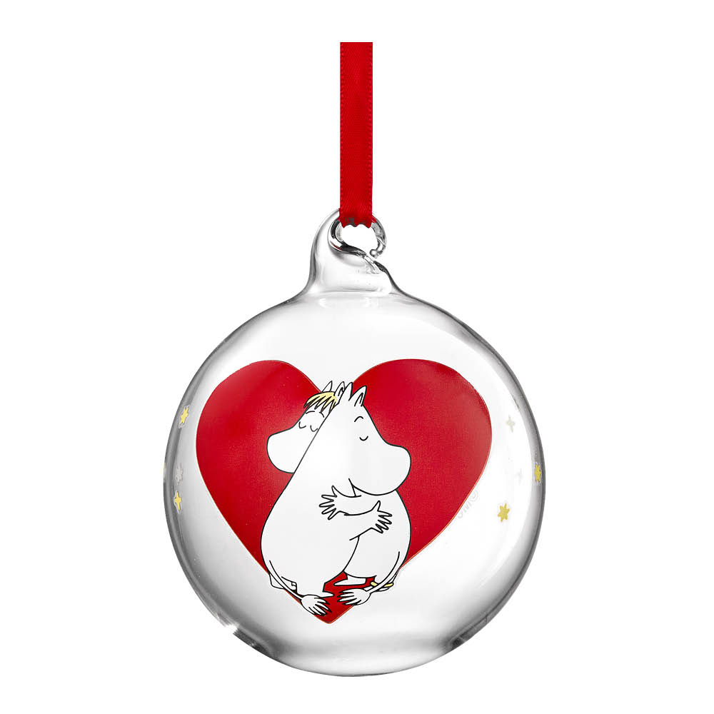 Muurla Mumin julkula 7 cm Hjärta