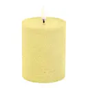 Pillar LED Blockljus 8x10 cm Ljusgul