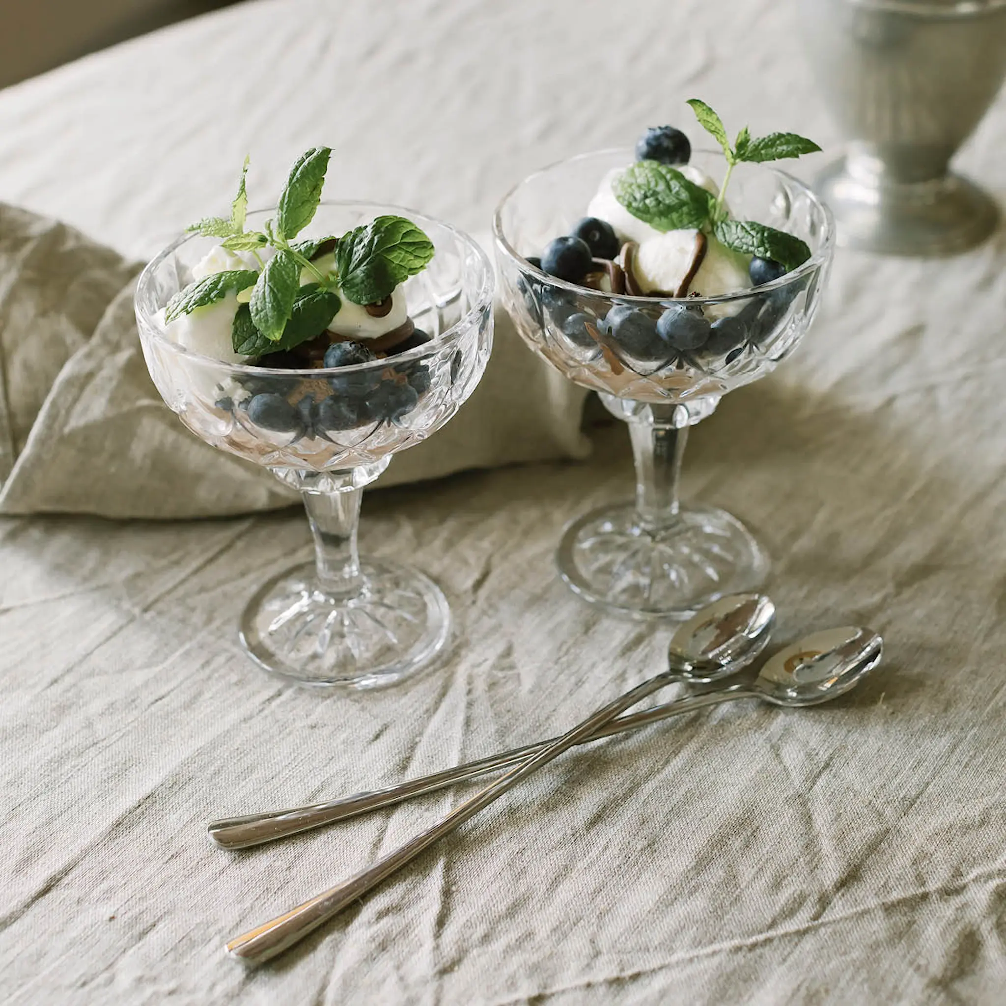 Dorre Classic Tesked 22 cm 4-pack Rostfritt Stål