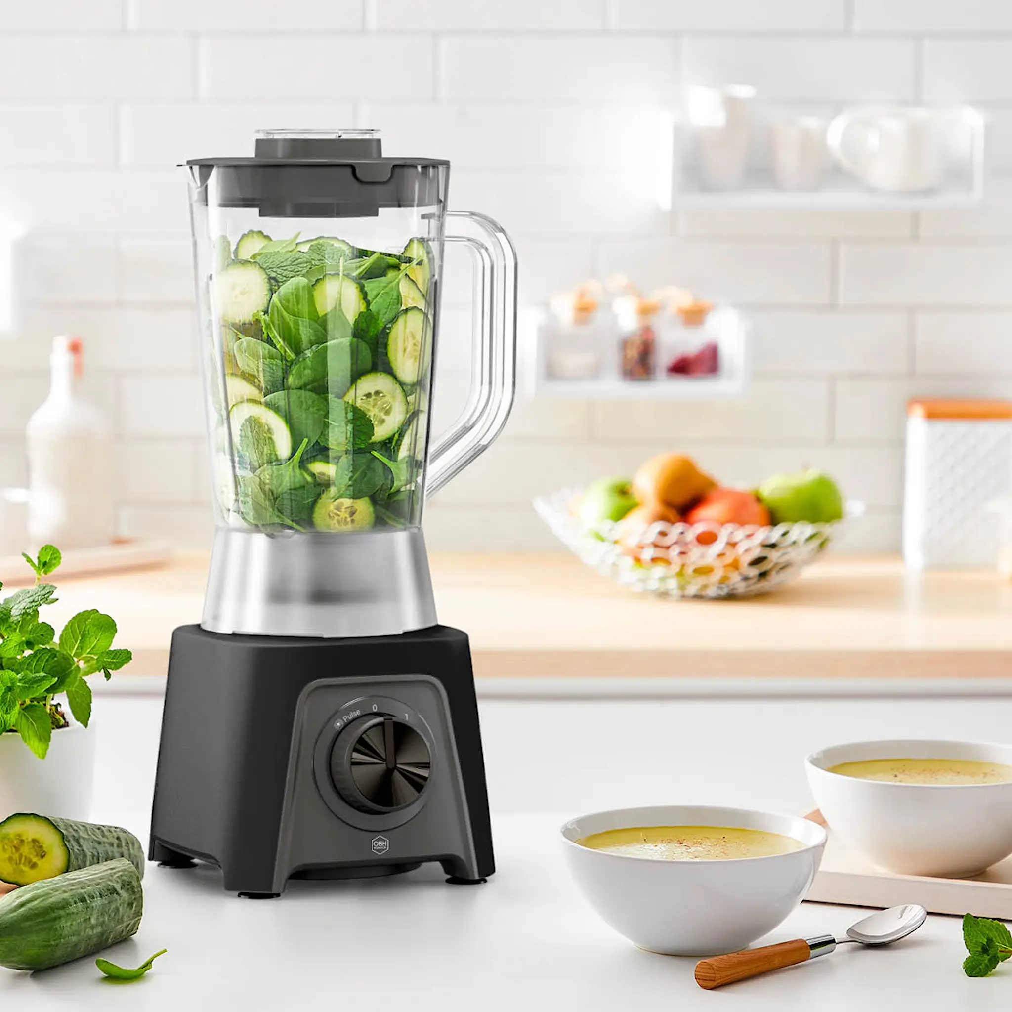 OBH Nordica Blendeo+ Blender 1,5 L 450W svart