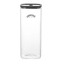 Fresh XXL förvaringsburk 3,5 L glas/grå