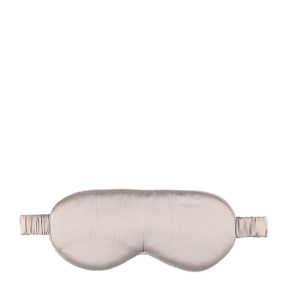 Fanni K Sovemaske i silke 20,5 cm grå