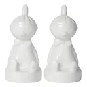 Mumin Lilla My Salt och Pepparkar 2-pack Vit
