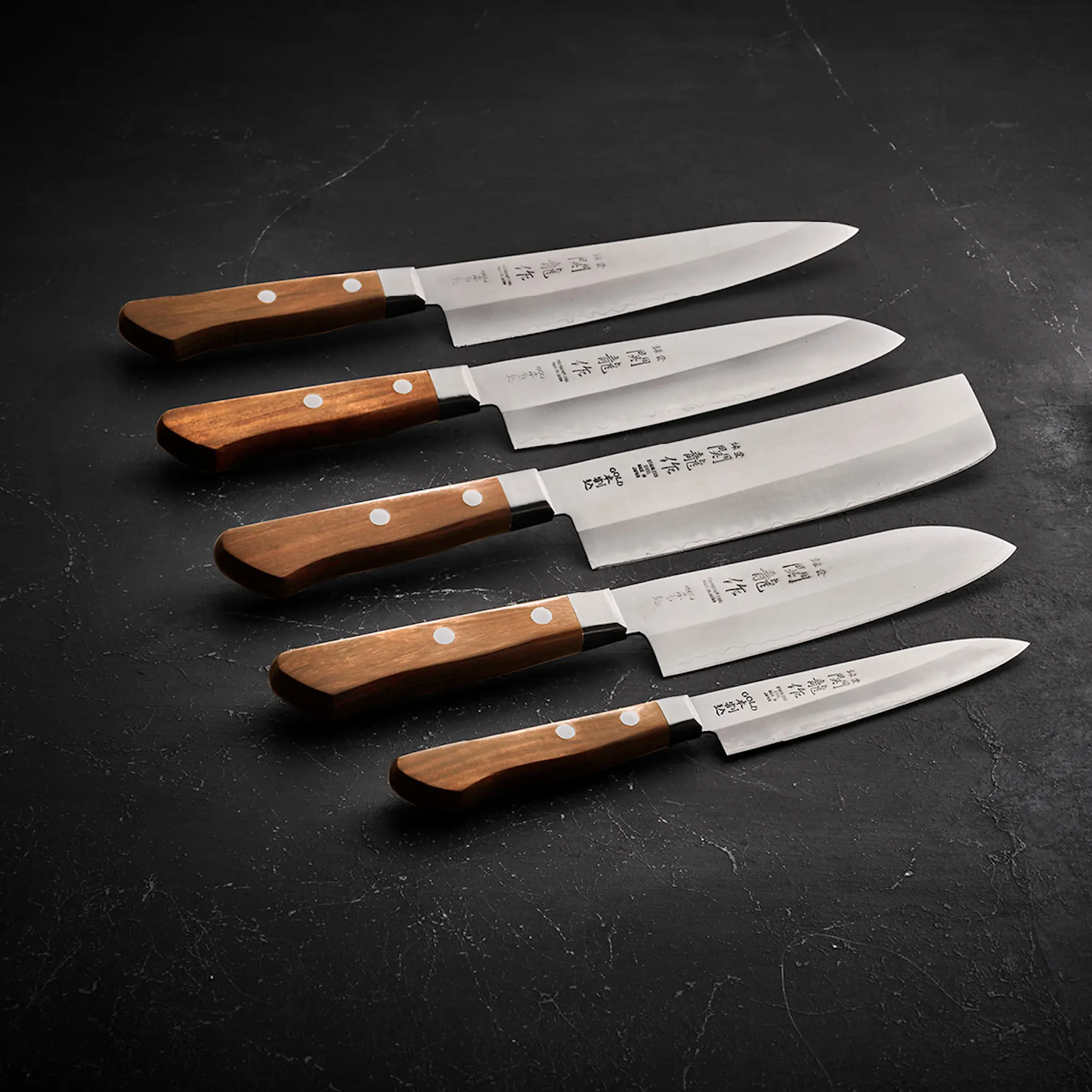 Sekiryu Wood kockkniv 18 cm stål