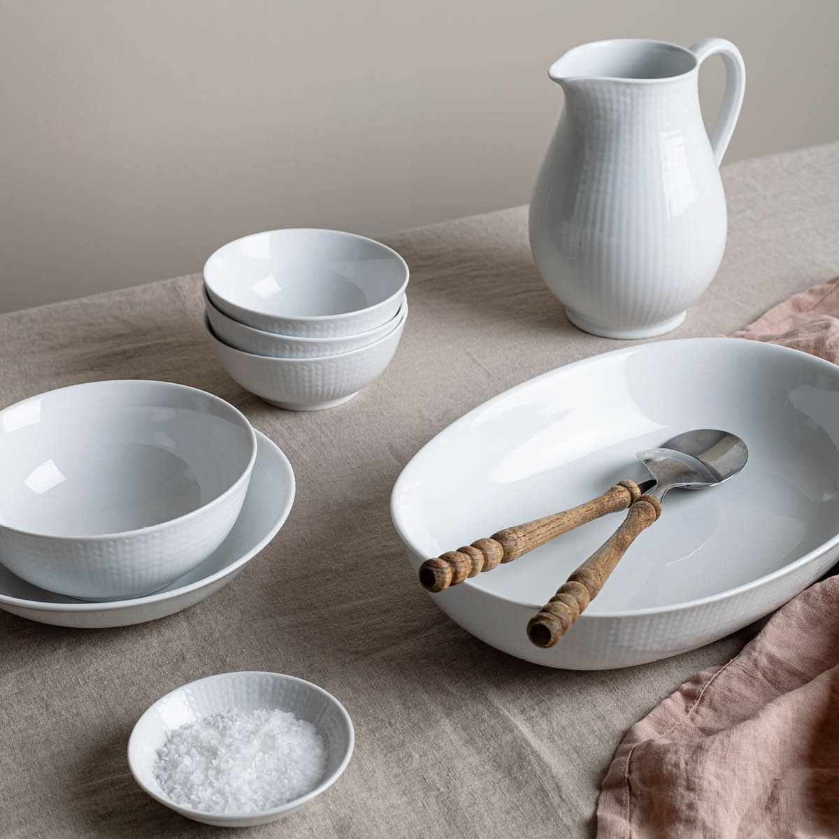 Rörstrand Swedish Grace Bringare 1,3 L Snö