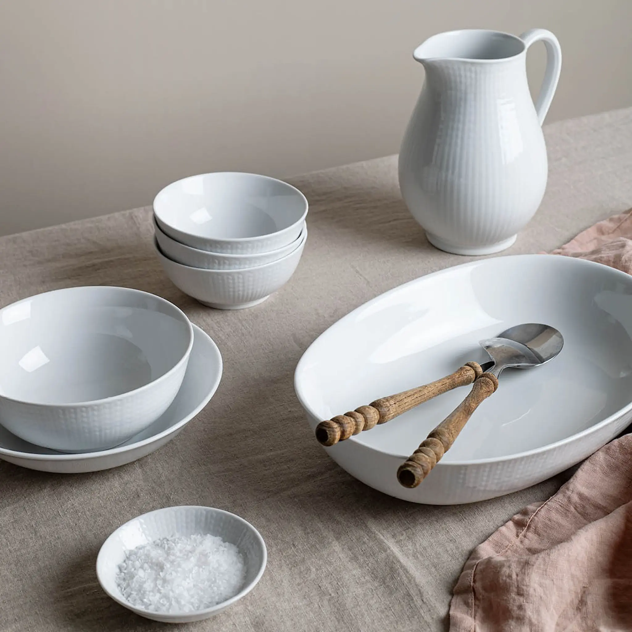 Rörstrand Swedish Grace Bringare 1,3 L Snö