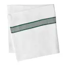 Recycle tygservett 45x45 cm grön/vit