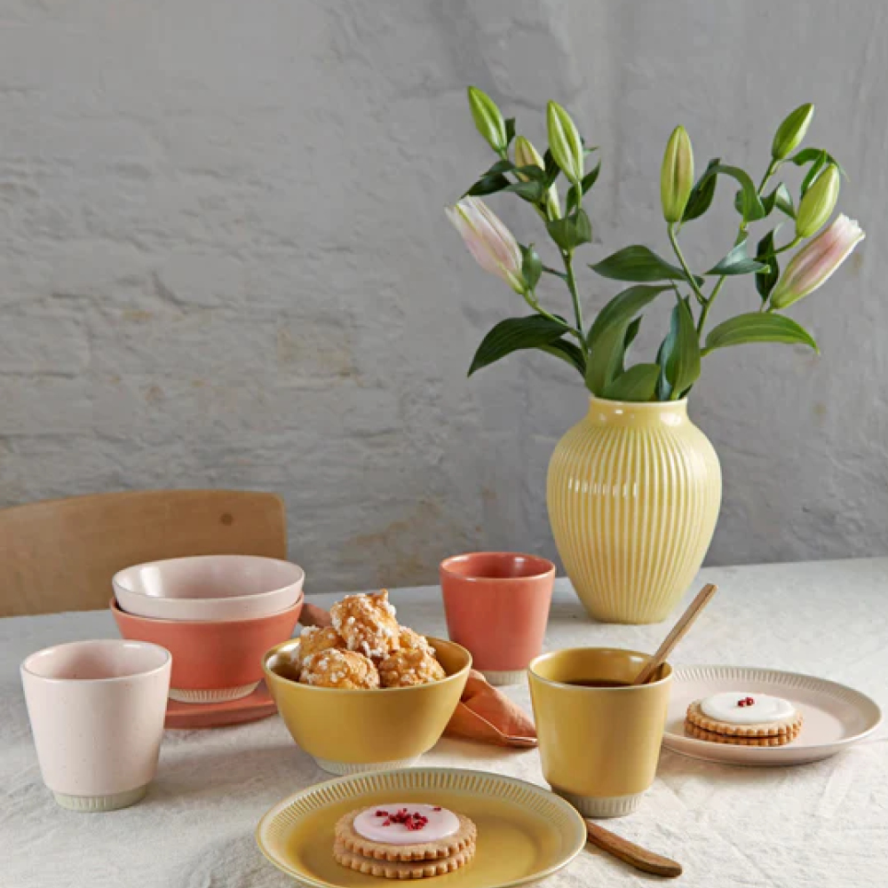 Knabstrup Keramik Colorit Skål 14 cm Rosa