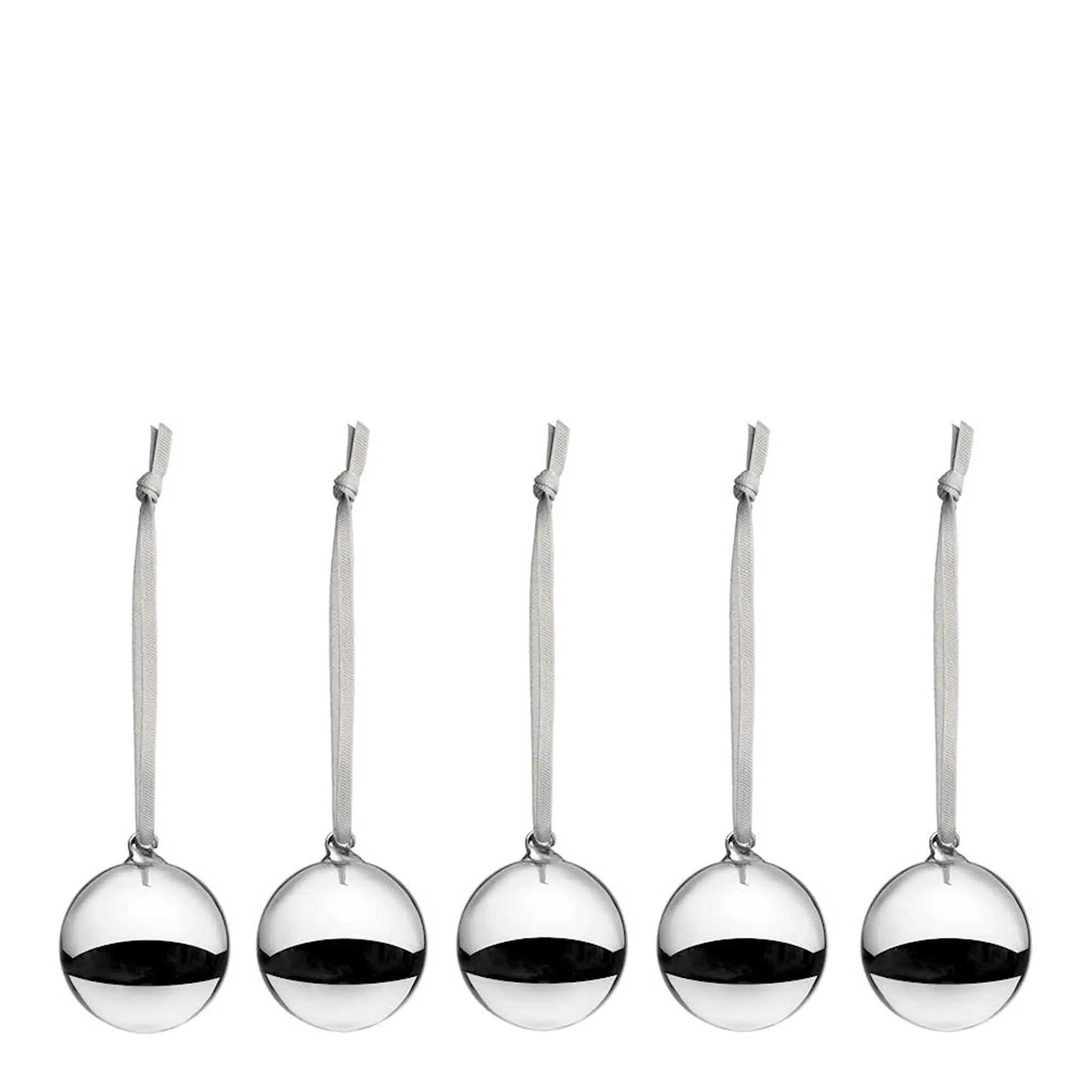 iittala Glaskula 4 cm 5-pack spegelblank