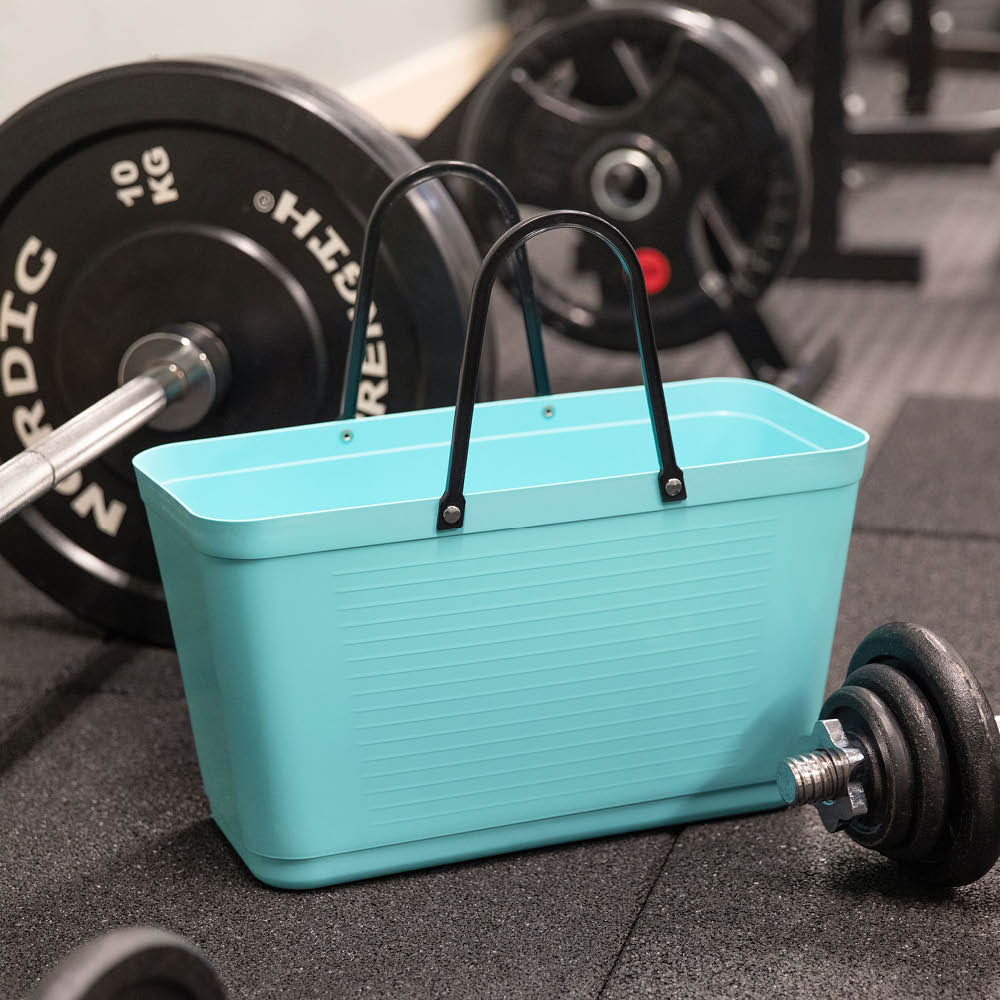 Hinza Green Plastic väska stor 15 L aqua