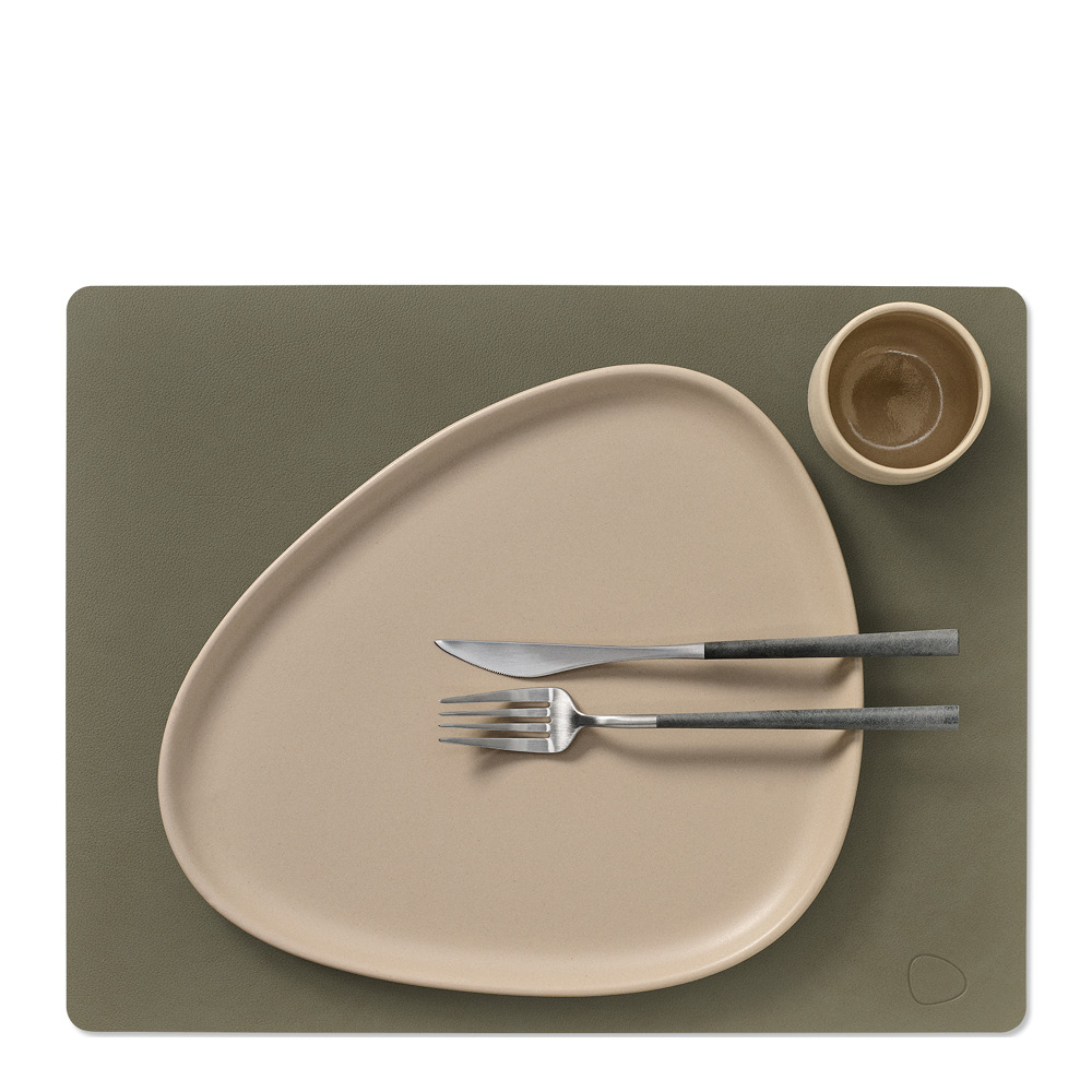 LIND DNA Square Nupo Pöytätabletti 35x45 cm Dark Green