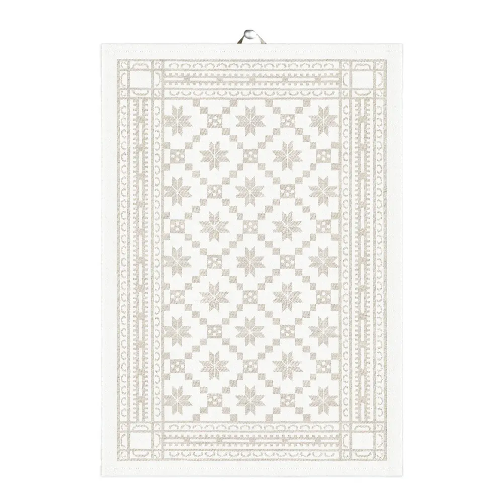 Åttebladrose Käsipyyhe 35x50 cm Beige