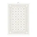 Åttebladrose handduk 35X50 cm beige