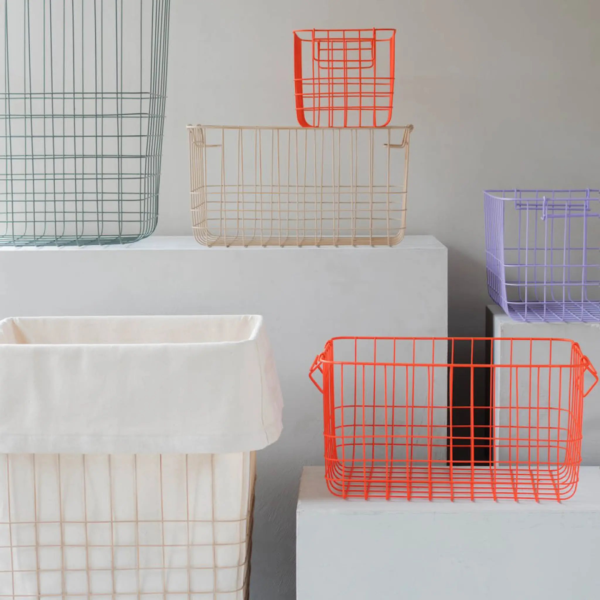 Mette Ditmer STORE-IT metallkorg 31x16,5x16 cm orange