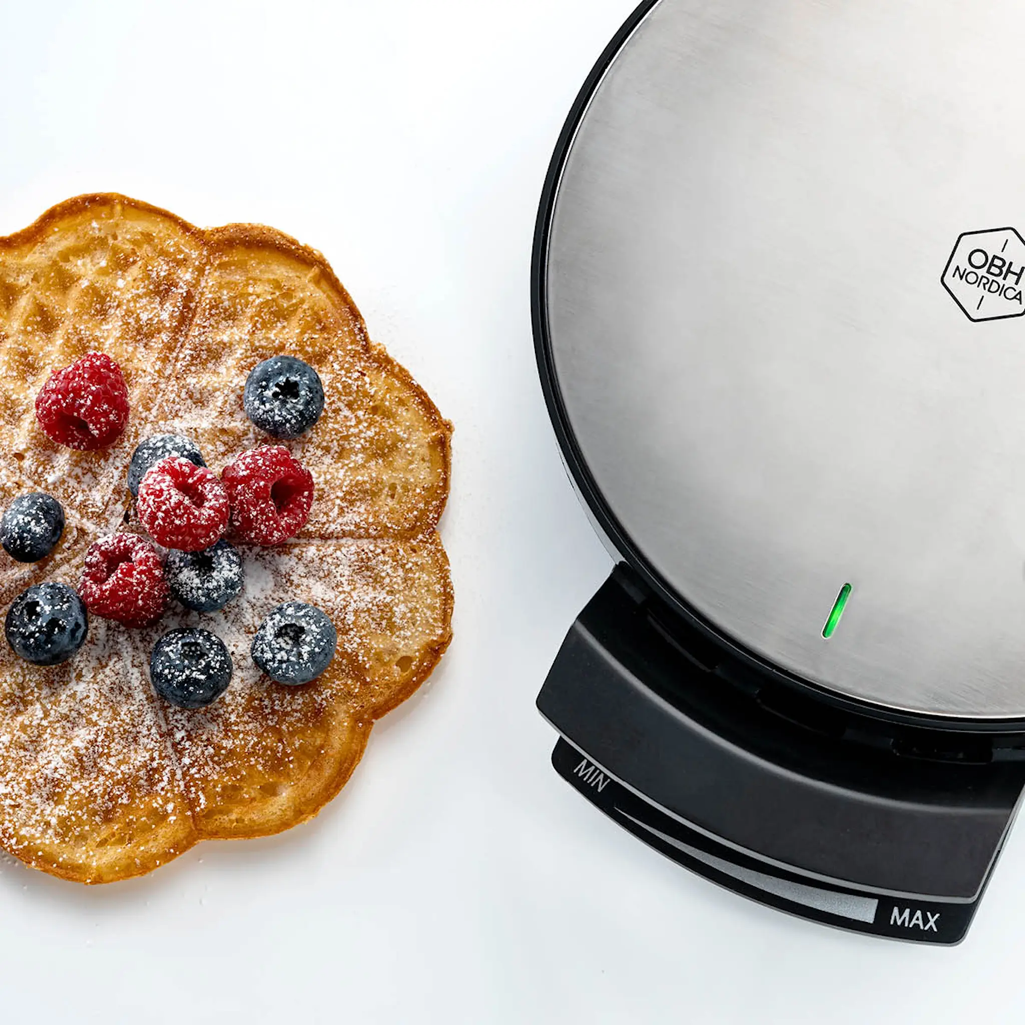 OBH Nordica Prestige Vohvelirauta Deluxe Single