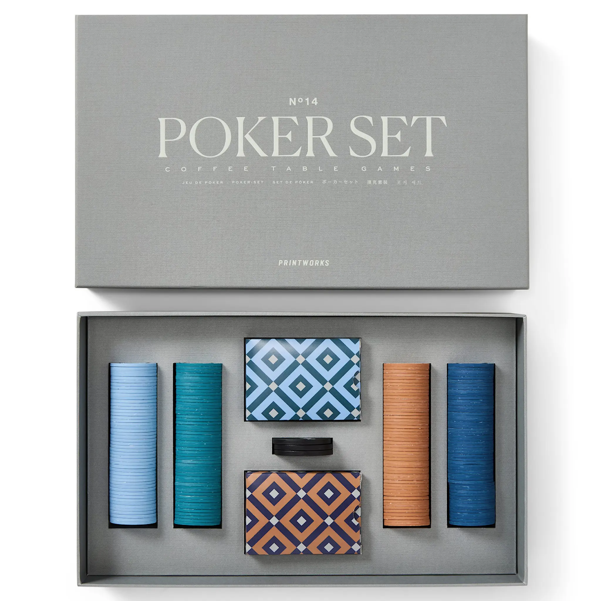 Printworks Classic spel pokerset