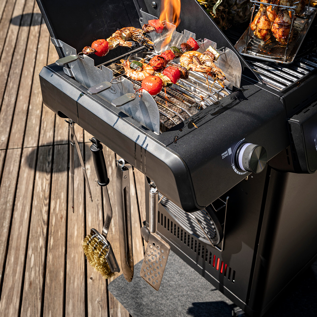 Rösle Grillbørste 47x8,5x8,5 cm stål/svart