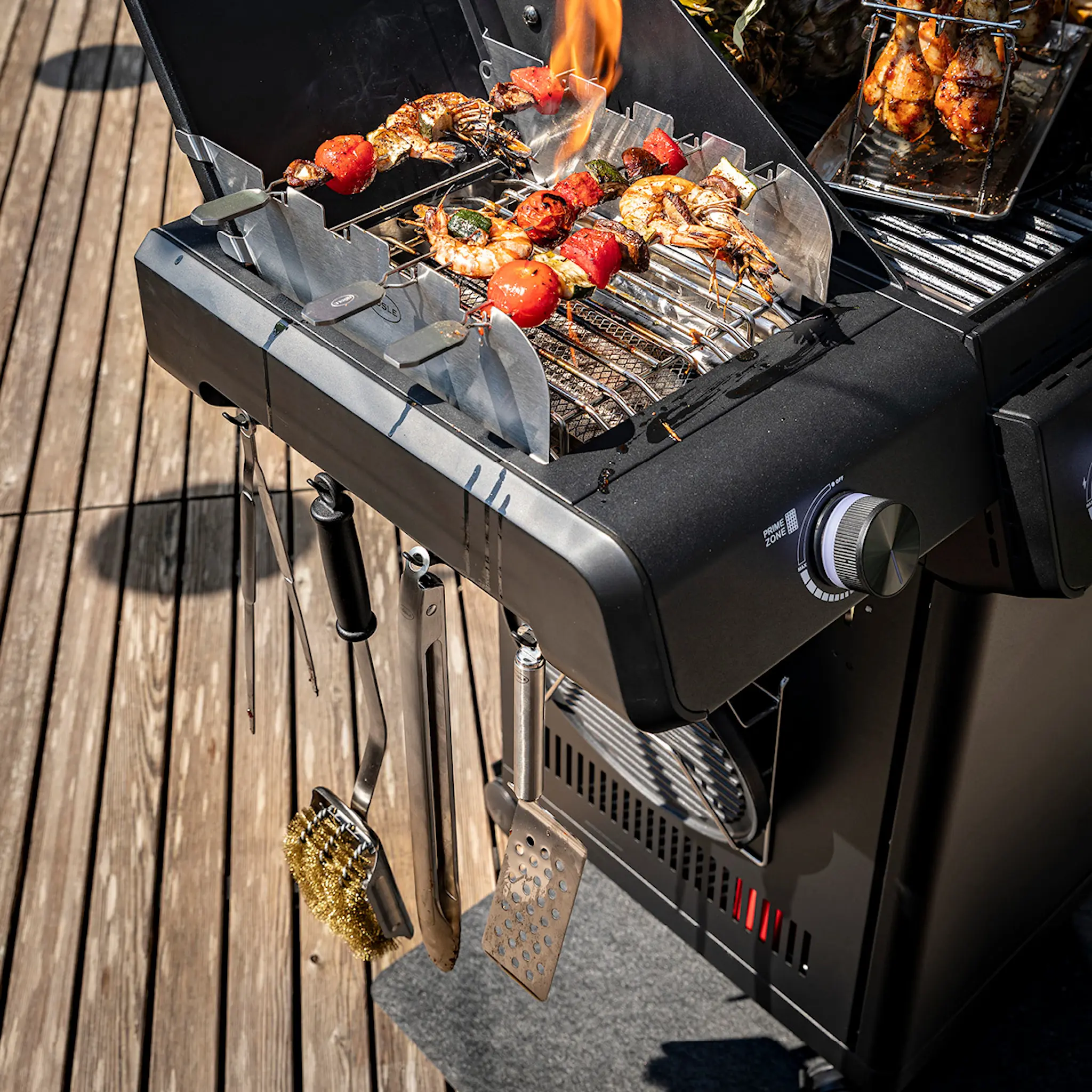 Rösle Rösle Grilliharja 47x8,5x8,5 cm Teräs/Musta