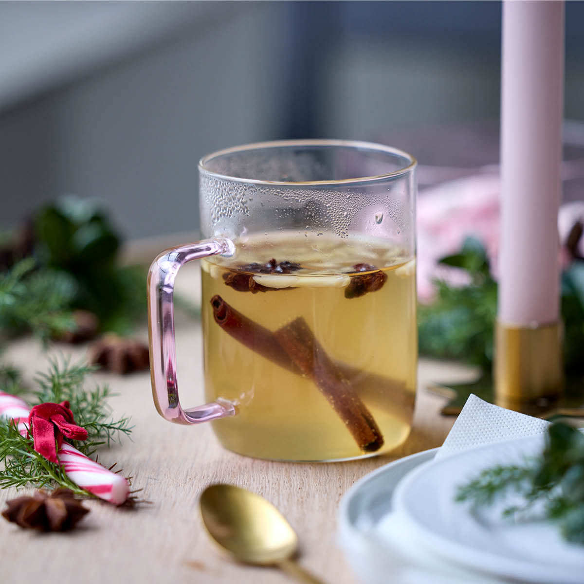 Lyngby Torino glasmugg 40 cl 2-pack rosa