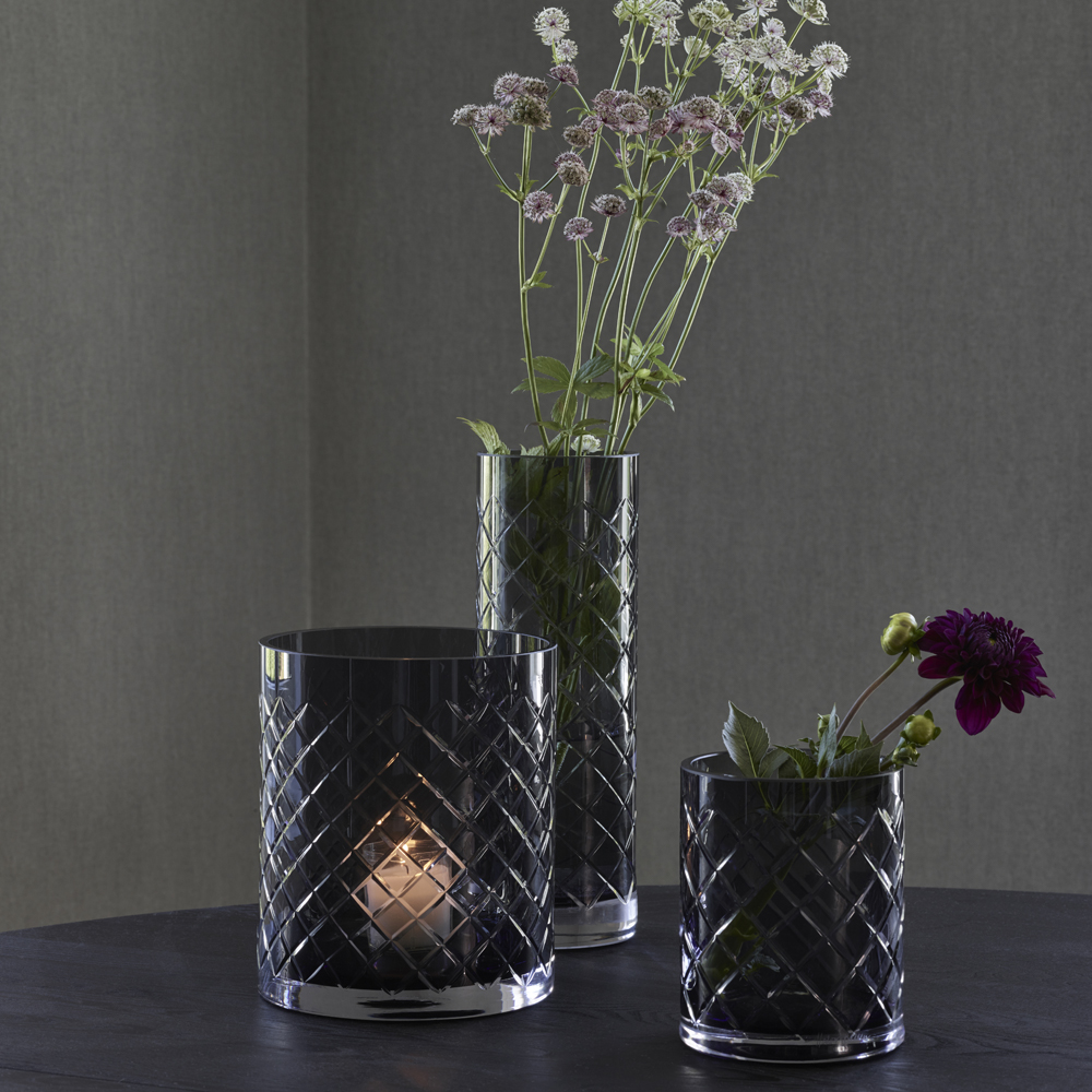 Magnor Skyline Lux Lykta 12x15 cm Kolgrå